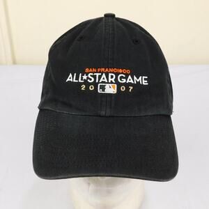MLB All Star Game San Fransisco 2007 Strapback Hat Black Adjustable Twins Cap